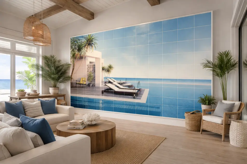 Bespoke tile murals